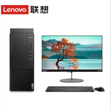 聯想（Lenovo） 臺式機 啟天M435-B058（21.5液晶 /i3-10100/8G/1T/2G顯卡/DOS/硬盤保護，網絡同傳/三年保修及上門）
